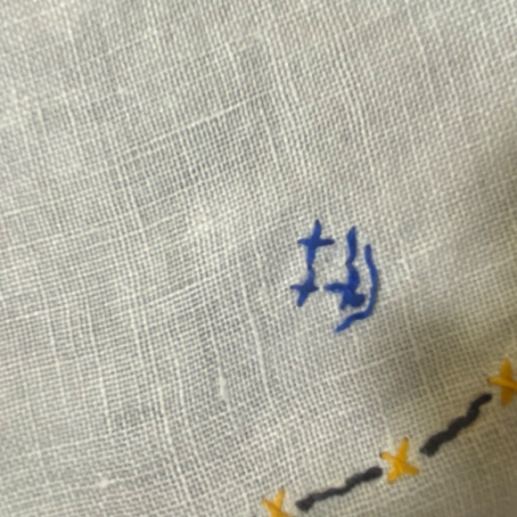 Vintage Handmade Embroidered Table Linens Ice Cream Sundae Oblong Dresser Scarf - Picture 4 of 7